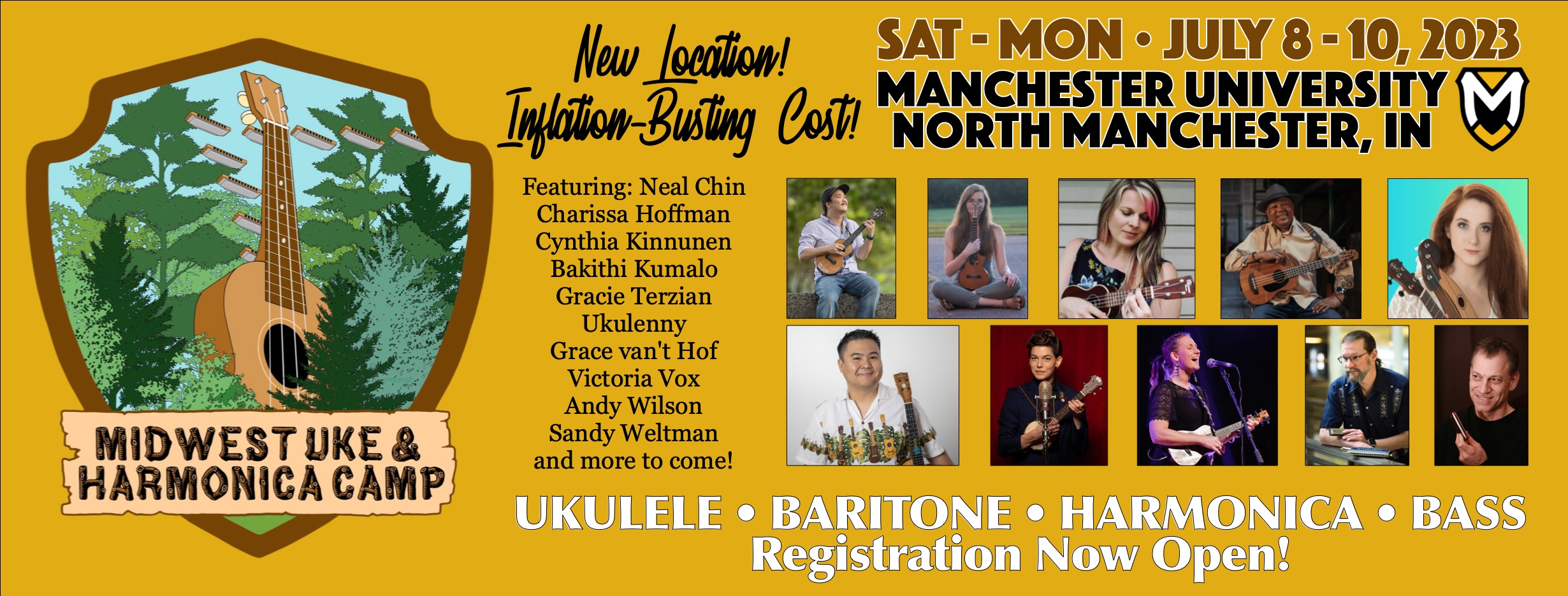 Midwest Ukulele & Harmonica Camp 2023